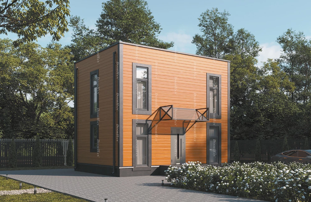 Быстровозводимый дом LIGHT 88